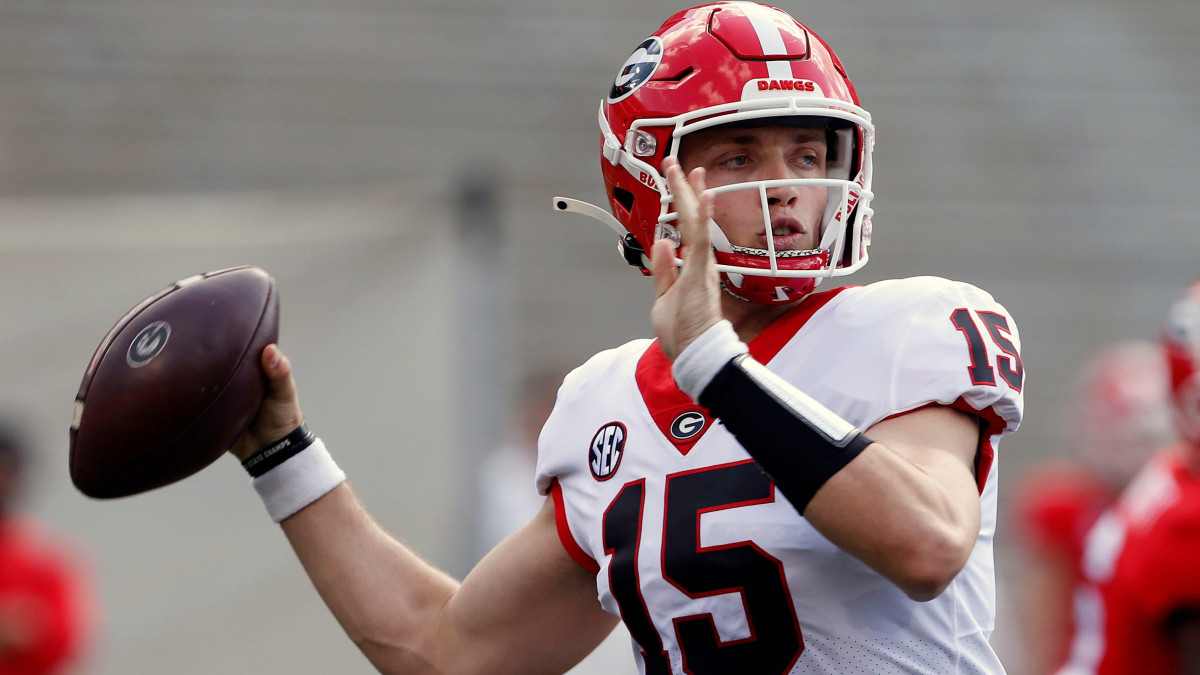 Georgia QB Carson Beck.